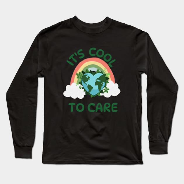 happy funny  earth day 2024 gift april 22 Cute Teacher  Lover Rainbow Long Sleeve T-Shirt by graphicaesthetic ✅